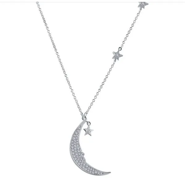 Moon and Star Necklace similar item image