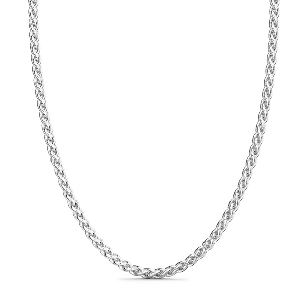 Silver Interwoven Necklace JMR Jewelers Cooper City, FL