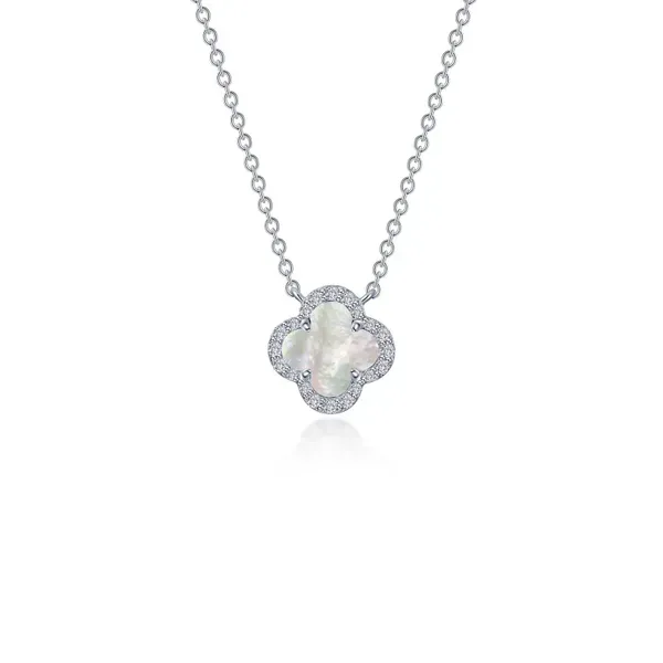 Silver Freshwater Mother of Pearl Necklace