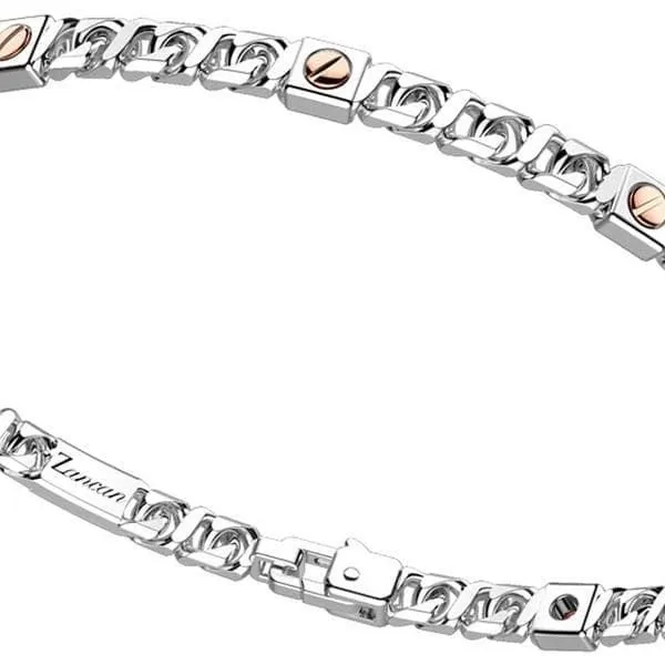 Mens Sterling Silver Bracelet