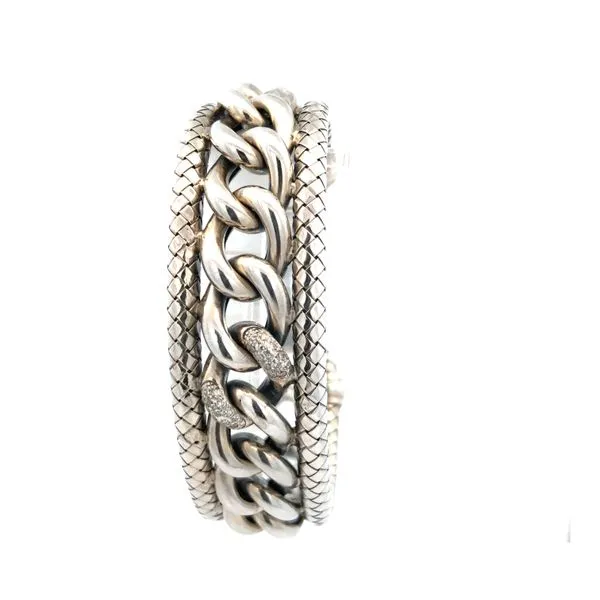 Diamond Silver Bracelet