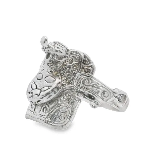 Western Horse Saddle Ring