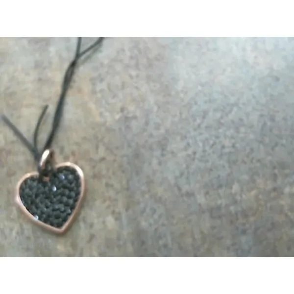 18K Yellow Gold Vermeil Spinel Heart Charm similar item image