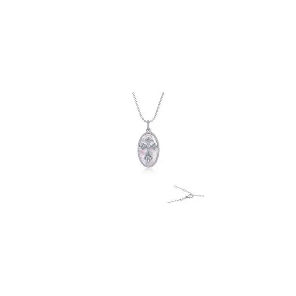 Mother of Pearl 20" Pendant Charm JMR Jewelers Cooper City, FL