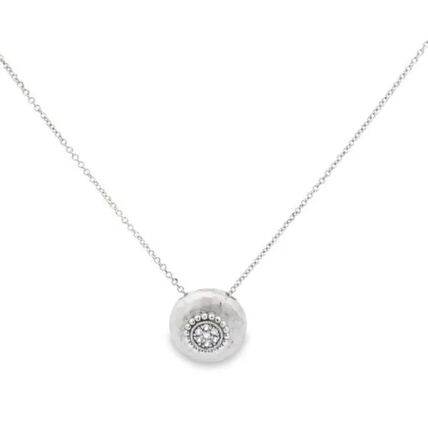 925 Silver White Sapphire Charm