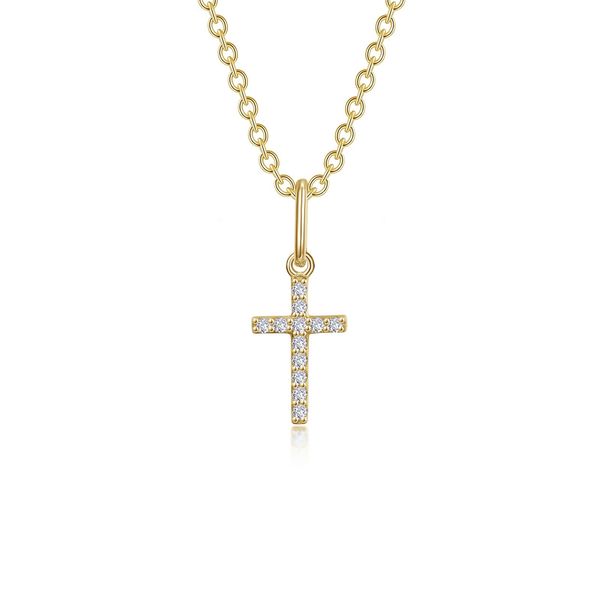 Sterling Silver Mini Cross Necklace JMR Jewelers Cooper City, FL