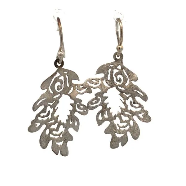 Silver Leaf Earrings similar item image