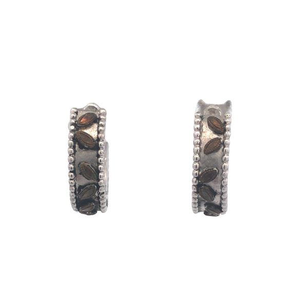 Stylish Silver Earrings Image 2 JMR Jewelers Cooper City, FL