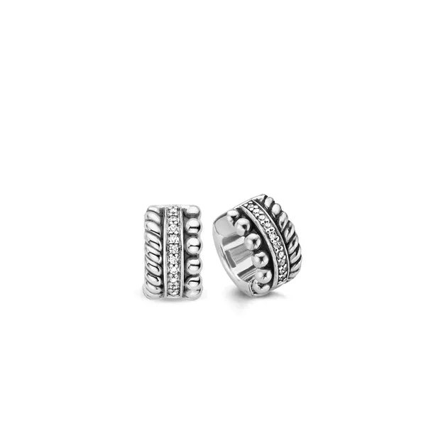Silver Hoop Earrings JMR Jewelers Cooper City, FL