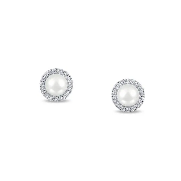 Cultured Freshwater Pearl Earrings JMR Jewelers Cooper City, FL