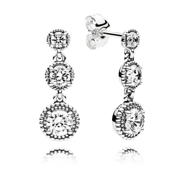 Pandora Eternal Elegance Clear CZ Earrings
