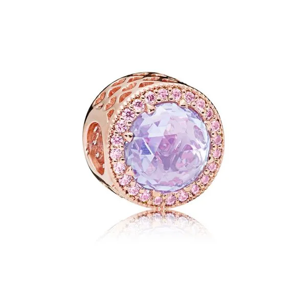 Pandora Sparkling Lavender Charm JMR Jewelers Cooper City, FL