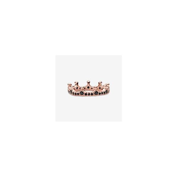 Pandora Enchanted Crown, Black Crystal JMR Jewelers Cooper City, FL
