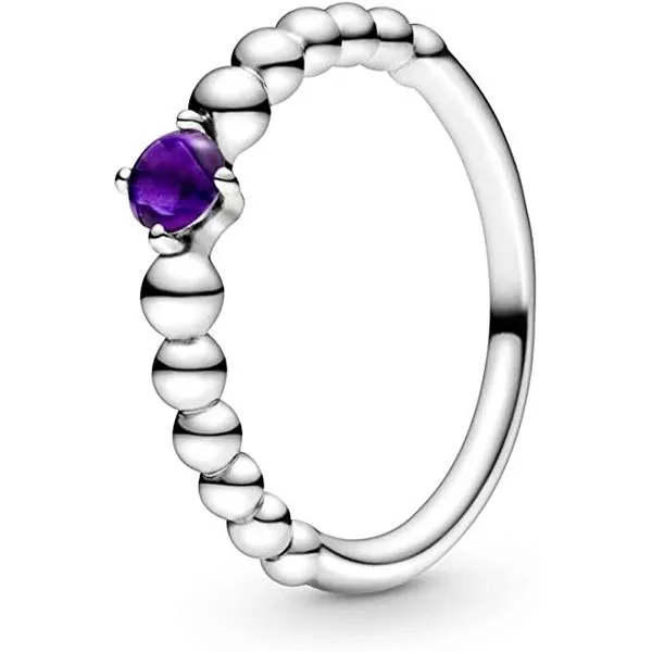 Pandora Purple Beaded Ring JMR Jewelers Cooper City, FL