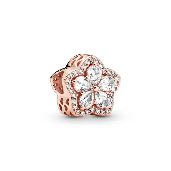 Sparkling Snowflake Pavé Charm JMR Jewelers Cooper City, FL