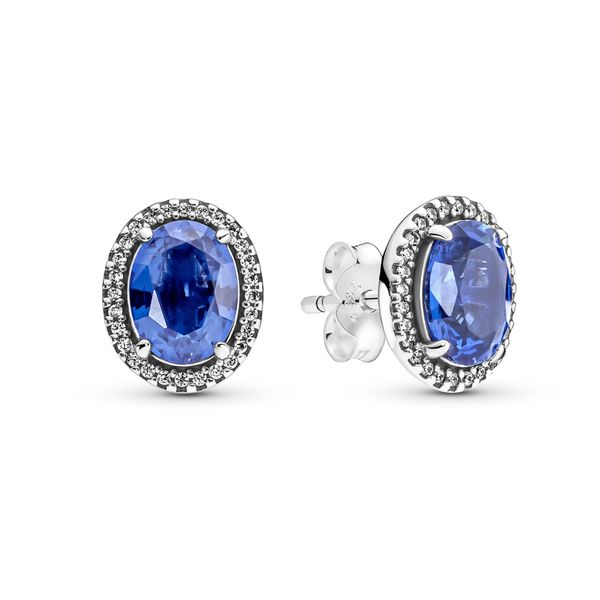 Pandora Sparkling Statement Halo Stud Earrings JMR Jewelers Cooper City, FL