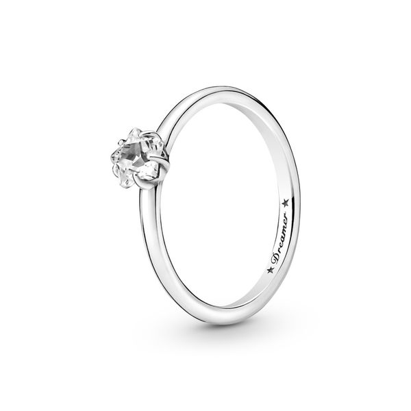Pandora Celestial Sparkling Star Solitaire Ring JMR Jewelers Cooper City, FL
