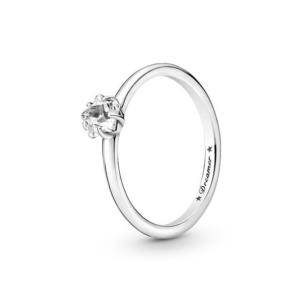 Pandora Celestial Sparkling Star Solitaire Ring JMR Jewelers Cooper City, FL