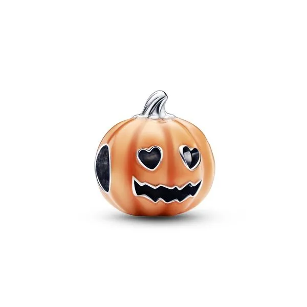 Glow-in-the-dark Spooky Pumpkin Charm JMR Jewelers Cooper City, FL