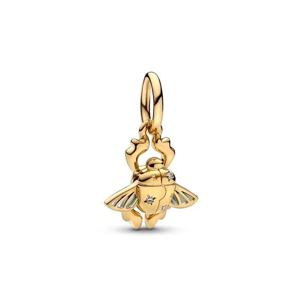 Disney Aladdin Scarab Beetle Dangle Charm JMR Jewelers Cooper City, FL