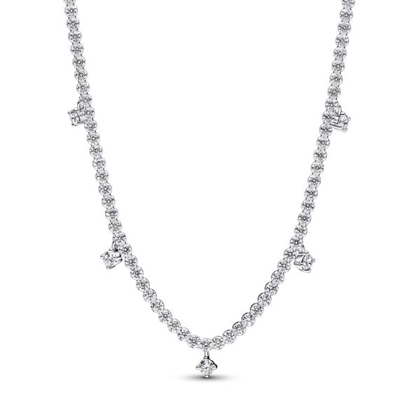 Pandora Sparkling Drop Collier Necklace JMR Jewelers Cooper City, FL
