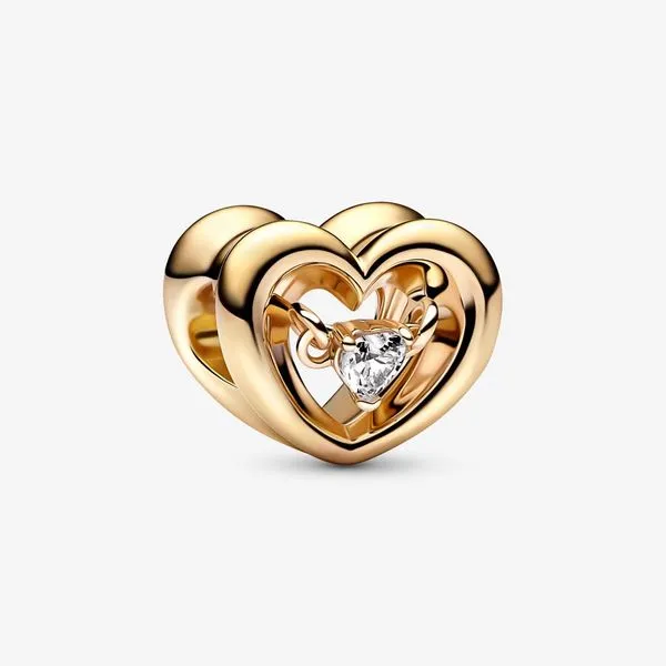 Pandora Radiant Heart & Floating Stone Charm JMR Jewelers Cooper City, FL