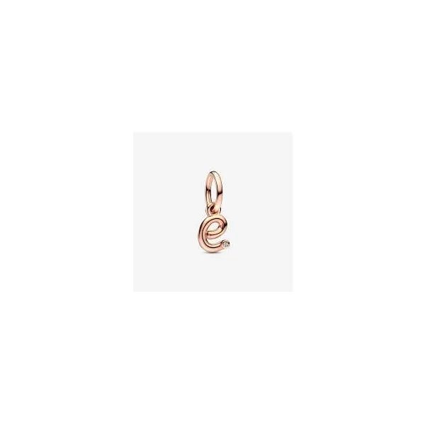 Pandora Letter E Script Alphabet Dangle Charm JMR Jewelers Cooper City, FL