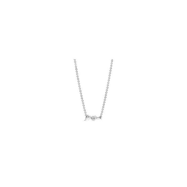 Pandora Pandora Mom Pavé Collier Necklace 001-900-27683 JMR