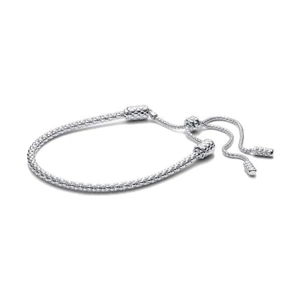 Pandora Moments Studded Chain Slider Bracelet JMR Jewelers Cooper City, FL