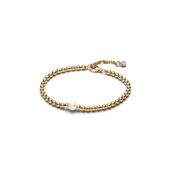 Pandora Freshwater Cultured Pearl & Beads Bracelet