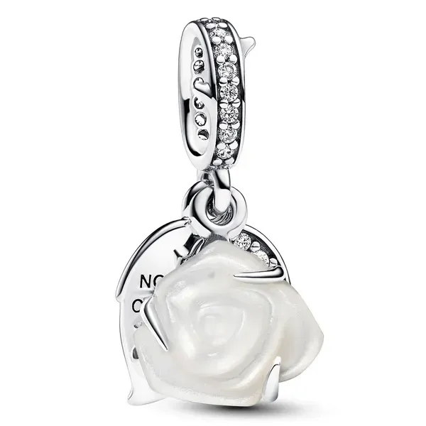 Pandora rose dangle charm clearance