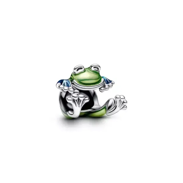 Pandora Climbing Frog Charm