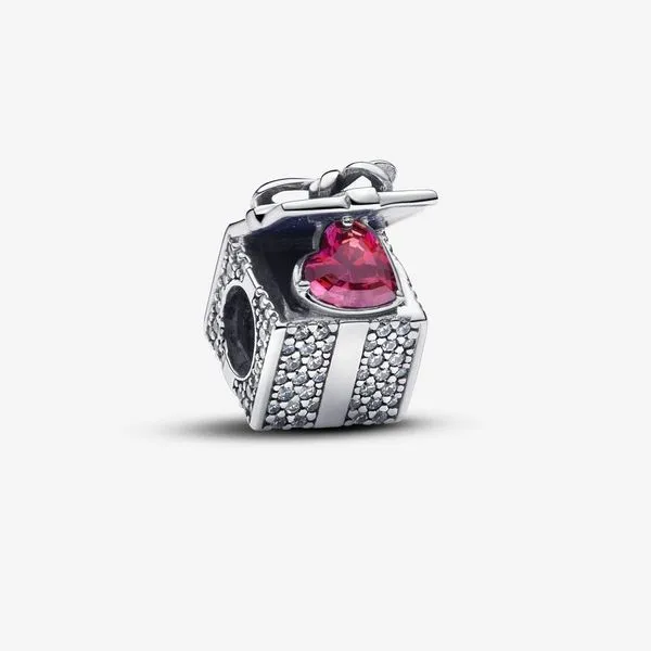 Pandora Sparkling Gift Box Charm JMR Jewelers Cooper City, FL