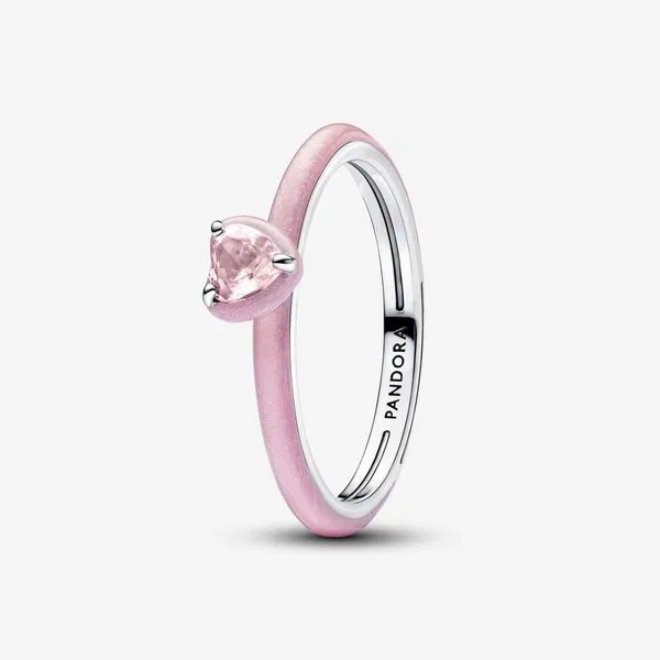 Pandora Pink Chakra Heart Ring JMR Jewelers Cooper City, FL