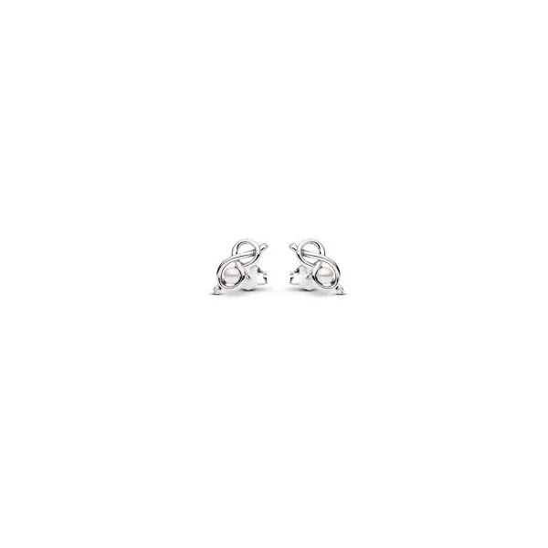 Pandora Infinity Knot Stud Earrings JMR Jewelers Cooper City, FL