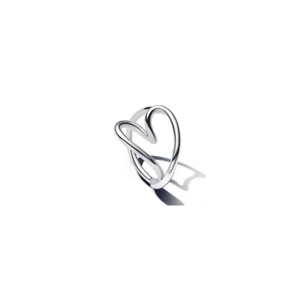 Pandora Organically Shaped Heart Ring JMR Jewelers Cooper City, FL