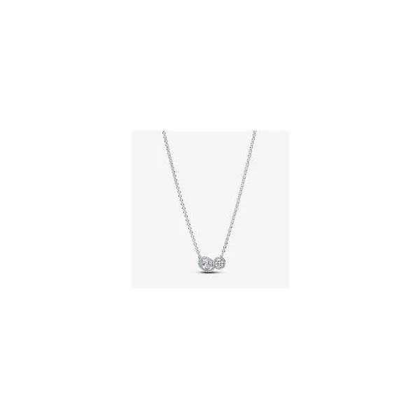 Pandora Embracing Halo Necklace JMR Jewelers Cooper City, FL
