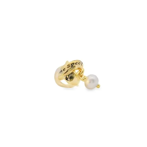 Pandora Treated Freshwater Cultured Pearl Ribbon Charm JMR Jewelers Cooper City, FL