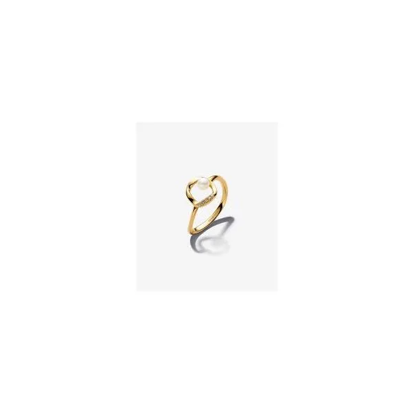 Gold Plated Pearl Ring