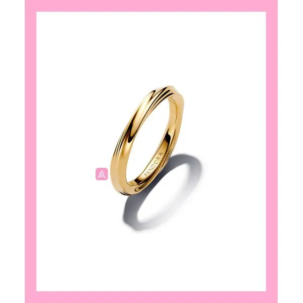 Twisted 14k Gold-Plated Ring