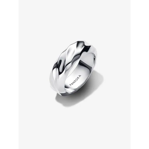 Sterling Silver Ripple Ring