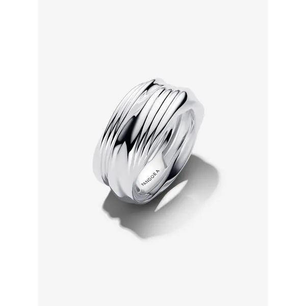Twisted Sterling Silver Ring Set
