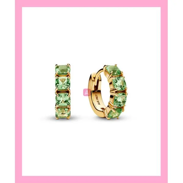 Gold-Plated Hoop Earrings
