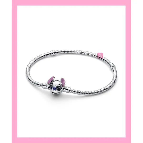 Disney Stitch Sterling Silver Bracelet
