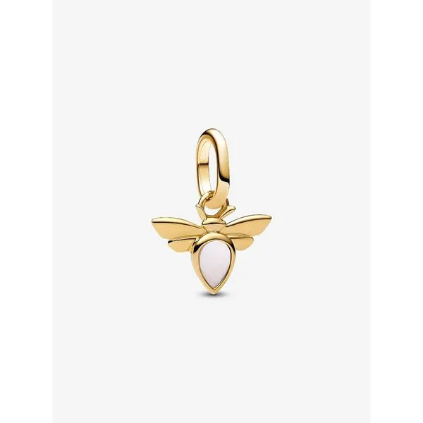 Gold Plated Mini Bee charm JMR Jewelers Cooper City, FL