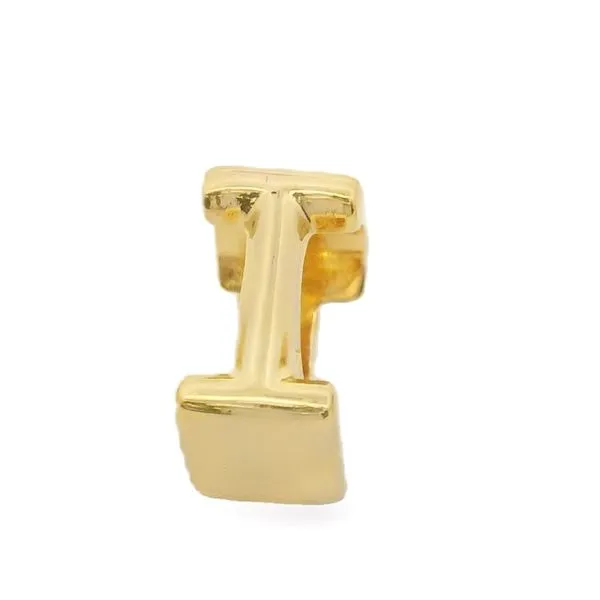 Pandora Gold Plated Letter I Charm