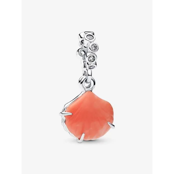 Shell Sterling Silver Double Dangle