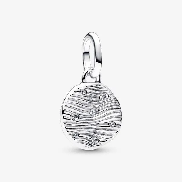 Engravable Sterling Silver Mini Medallion