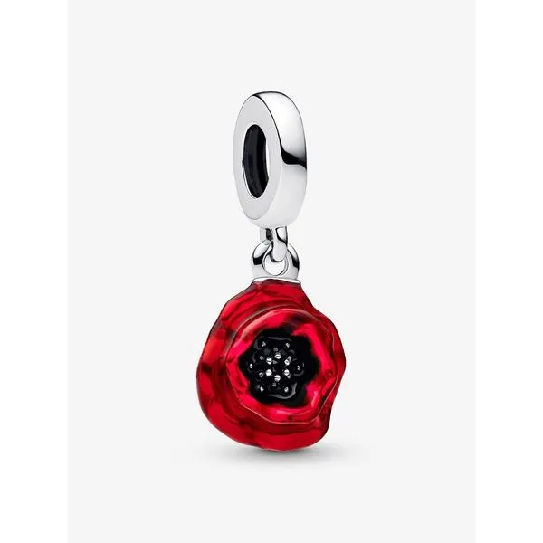 Pandora Sterling Silver Flower Dangle