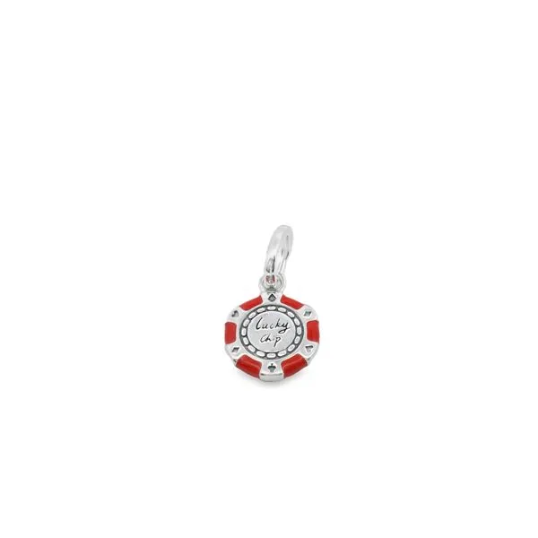 Pandora Sterling Silver Casino Token Dangle